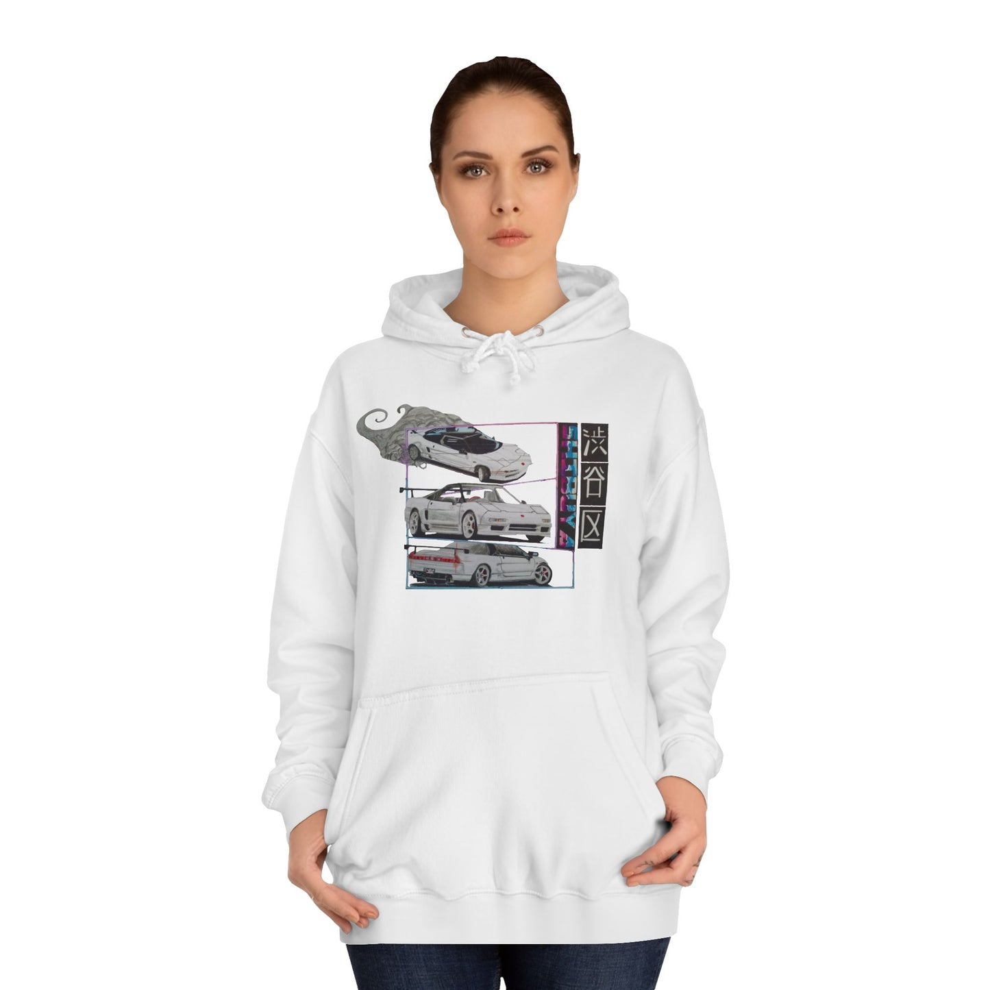 Hand drawn Honda NSX Unisex Hoodie