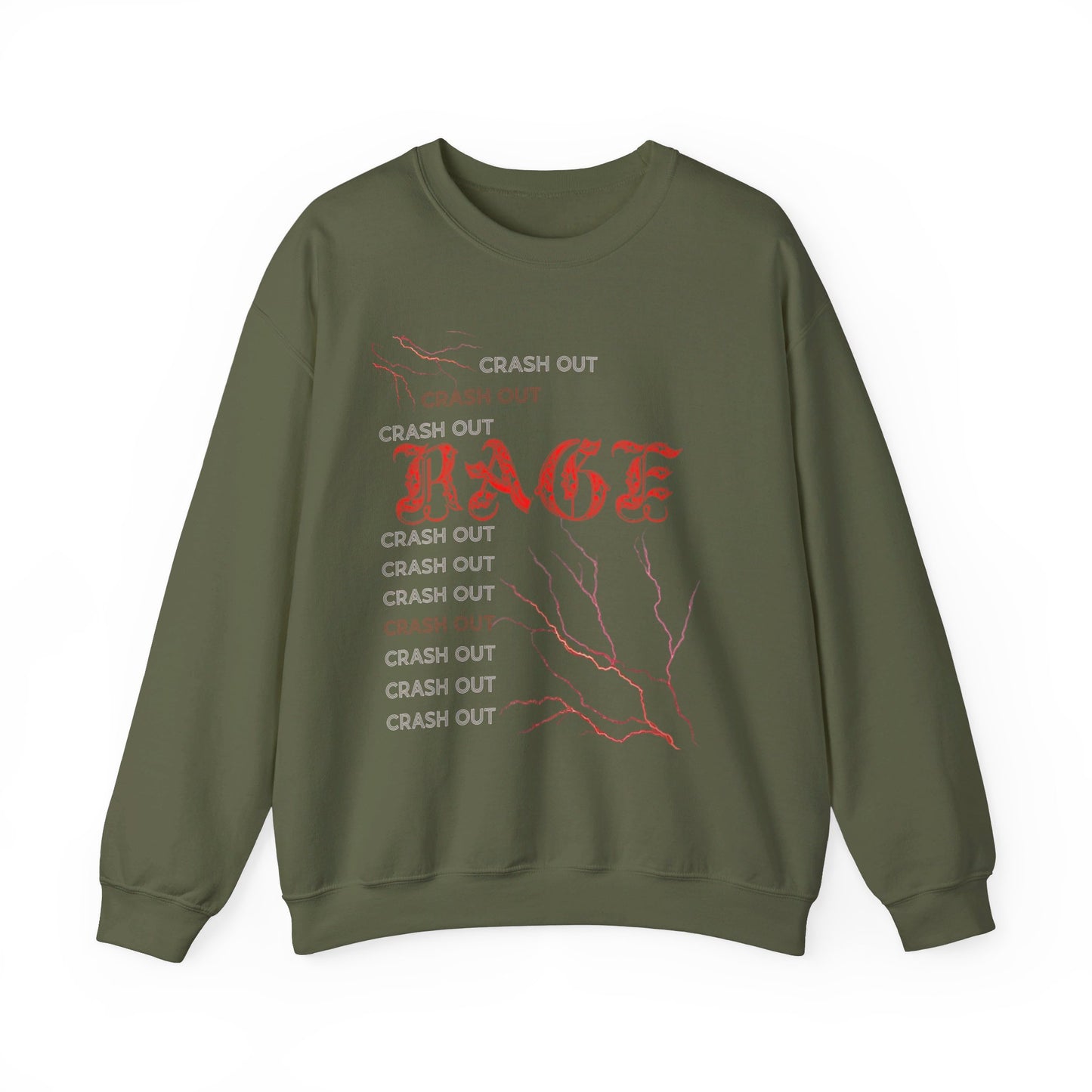 "Rage" Unisex Crewneck Sweatshirt