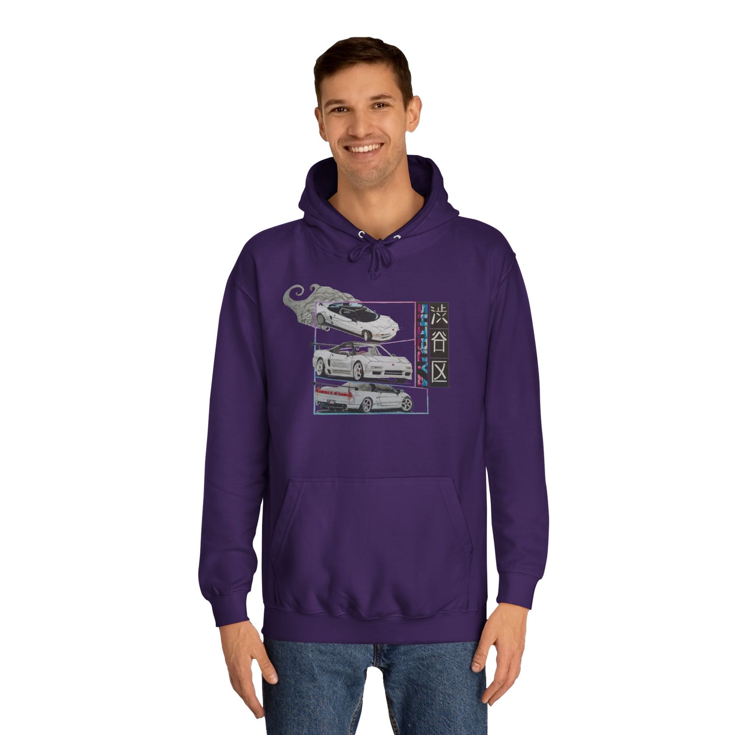 Hand drawn Honda NSX Unisex Hoodie