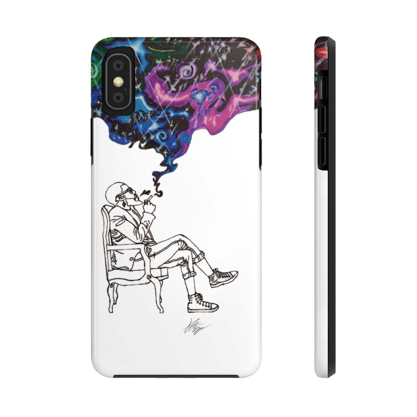 (Black) Herbalist Tough Phone Case