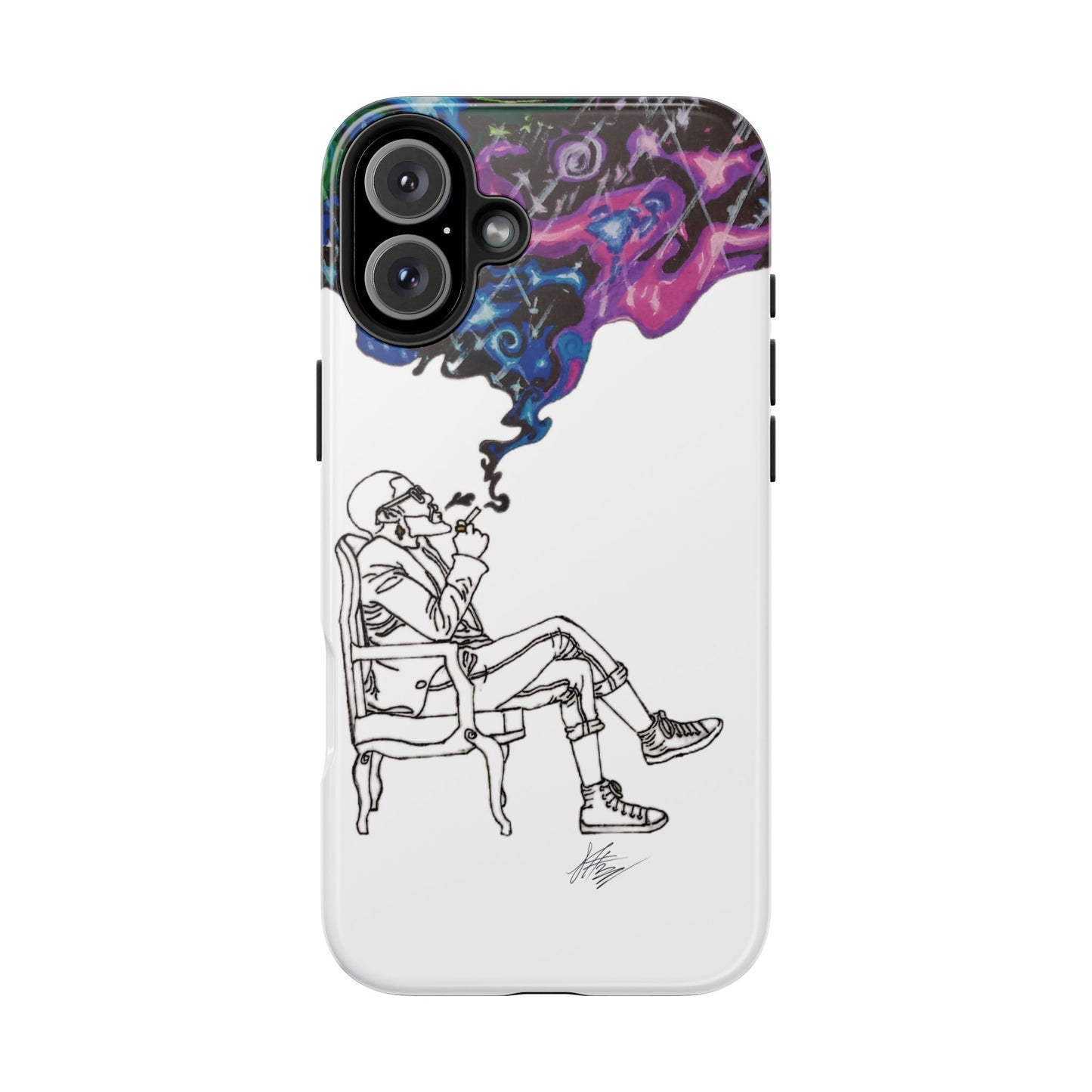 (Light Blue) Herbalist Tough Phone Case