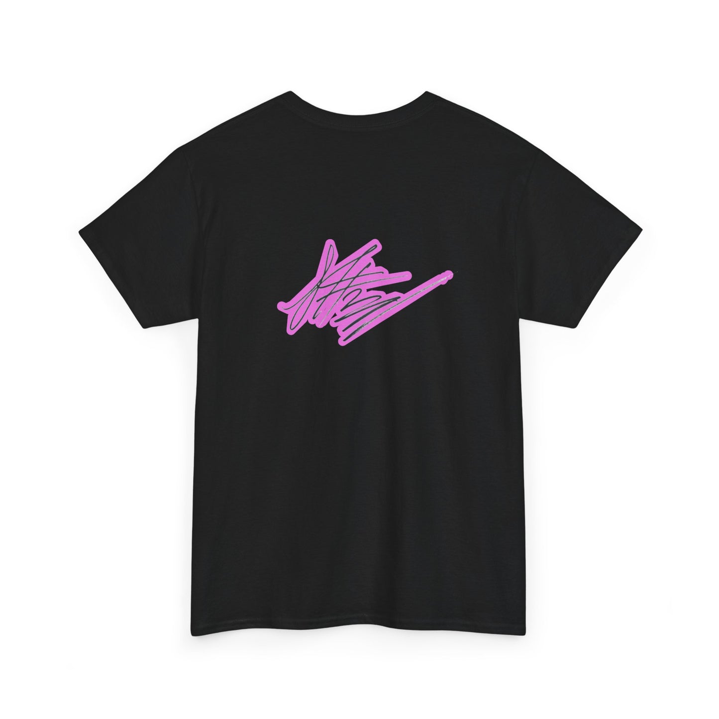 Hand Drawn Pink Impreza WRX Unisex Heavy Cotton Tee