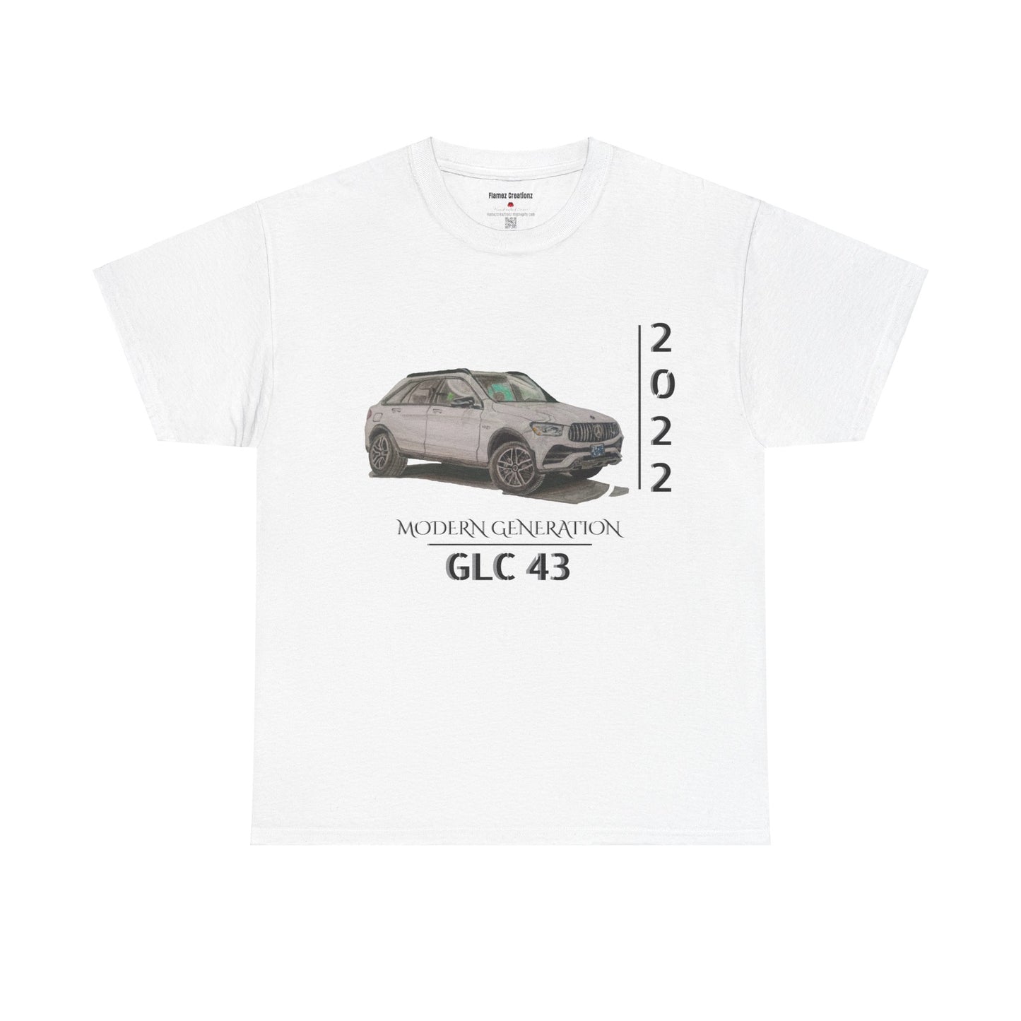 Hand Drawn GLC SUV Unisex Heavy Cotton Tee