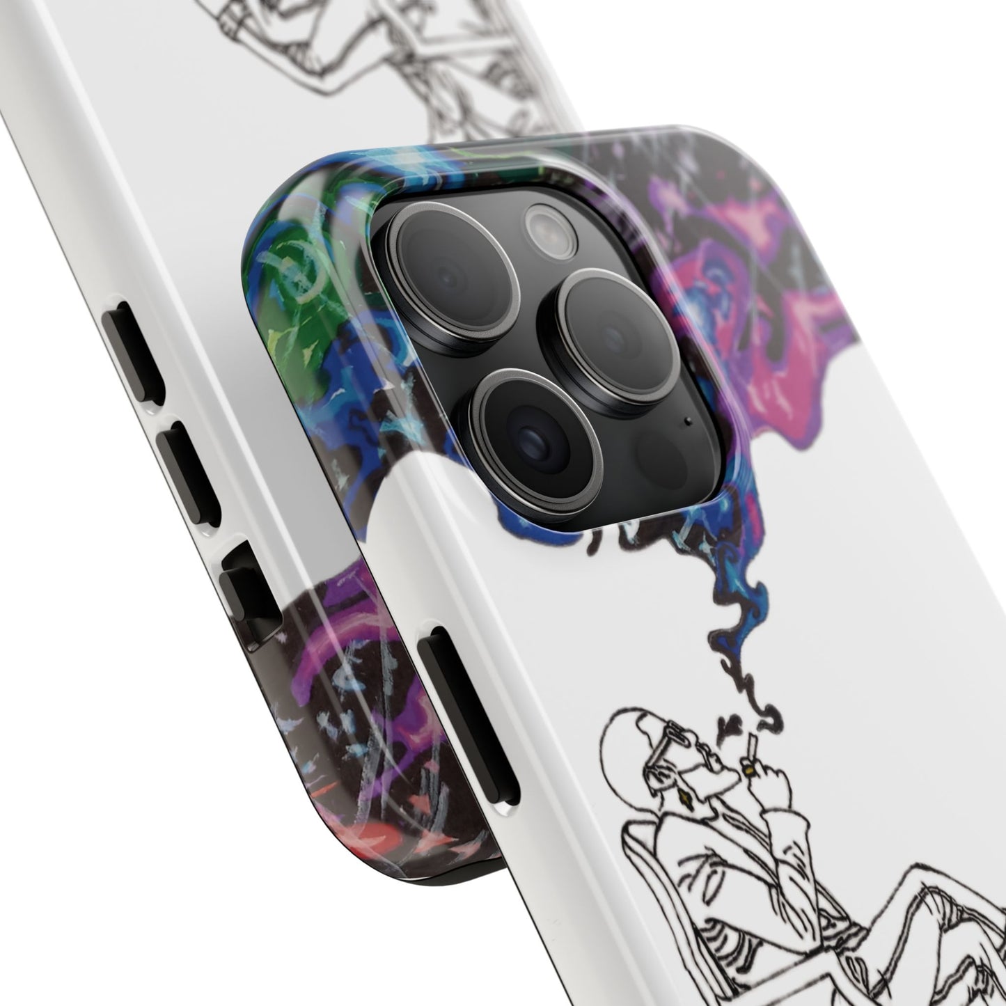 (Light Blue) Herbalist Tough Phone Case
