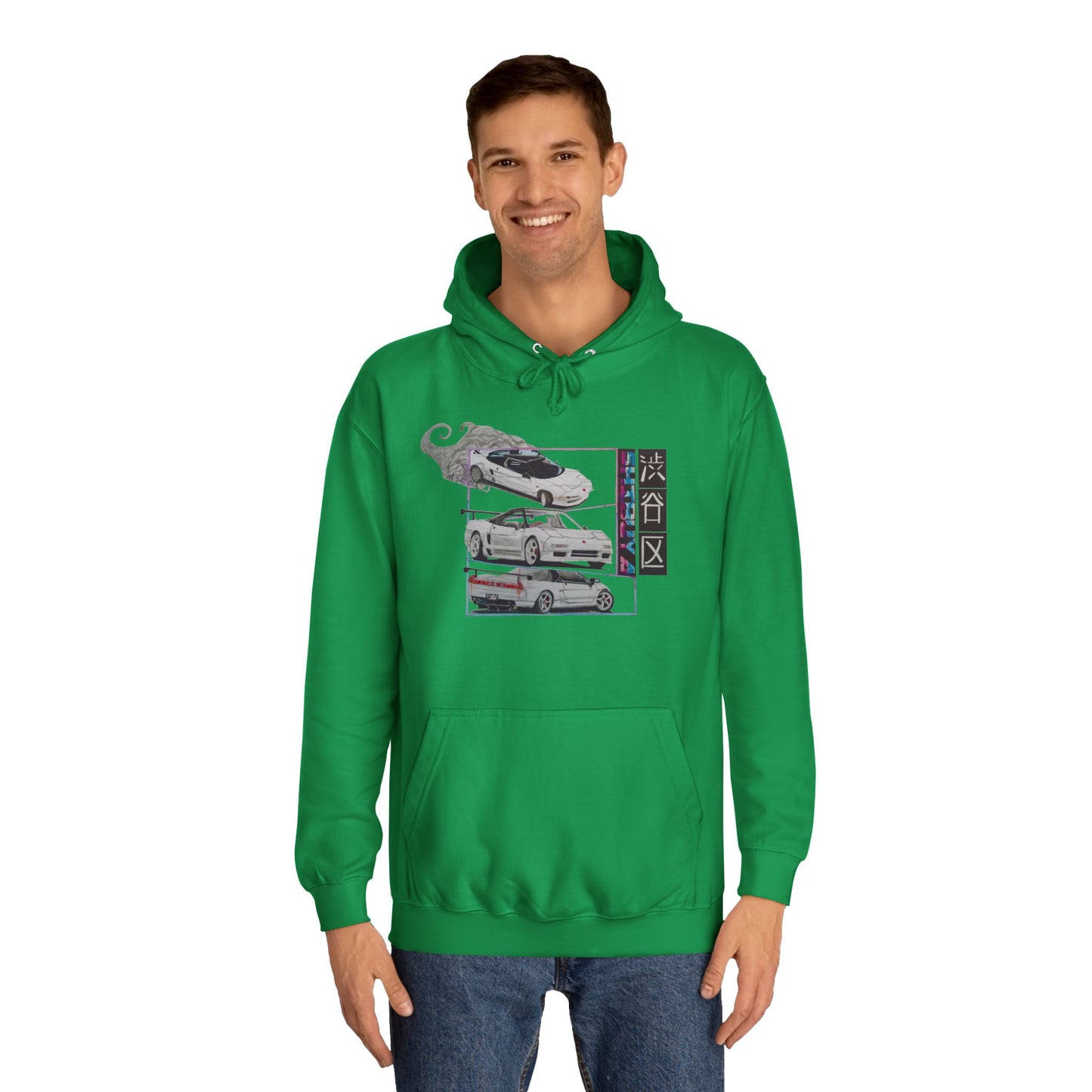 Hand drawn Honda NSX Unisex Hoodie