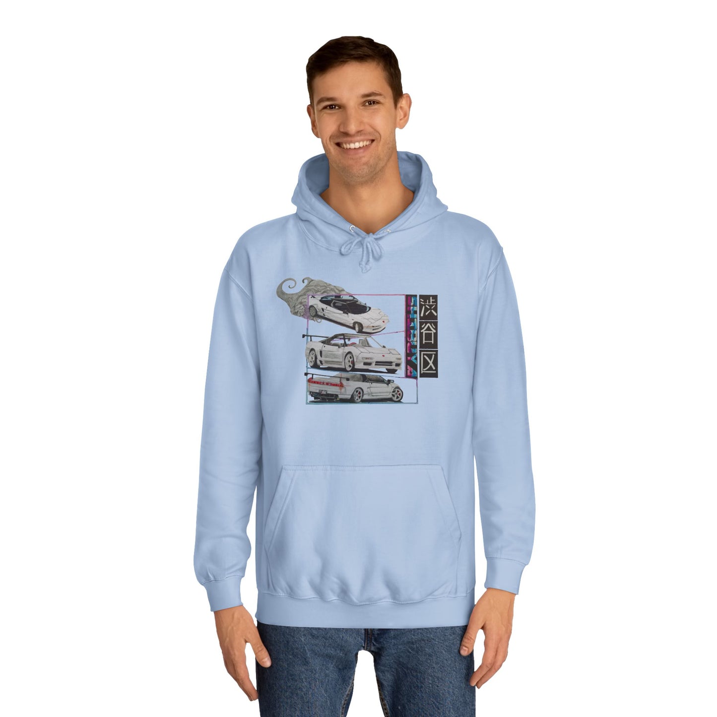 Hand drawn Honda NSX Unisex Hoodie