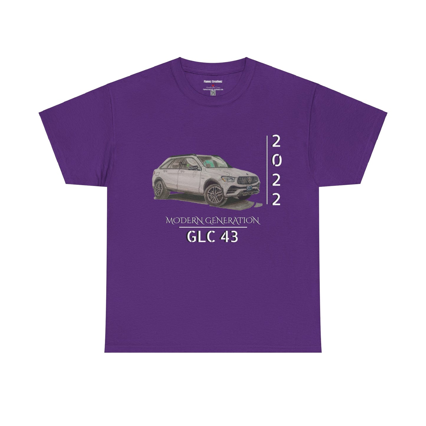 Hand Drawn GLC SUV Unisex Heavy Cotton Tee