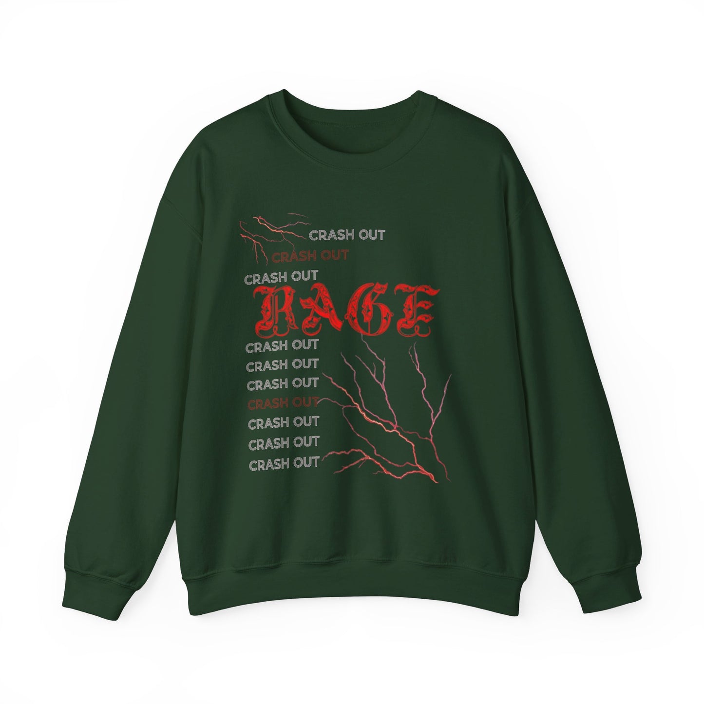 "Rage" Unisex Crewneck Sweatshirt