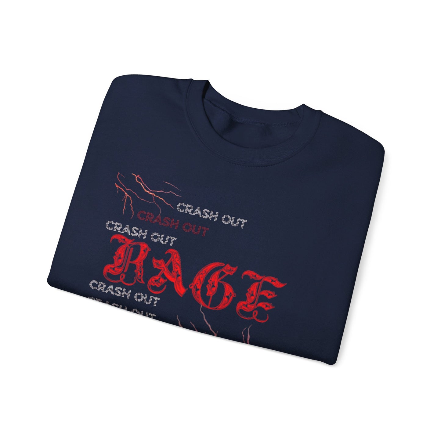 "Rage" Unisex Crewneck Sweatshirt