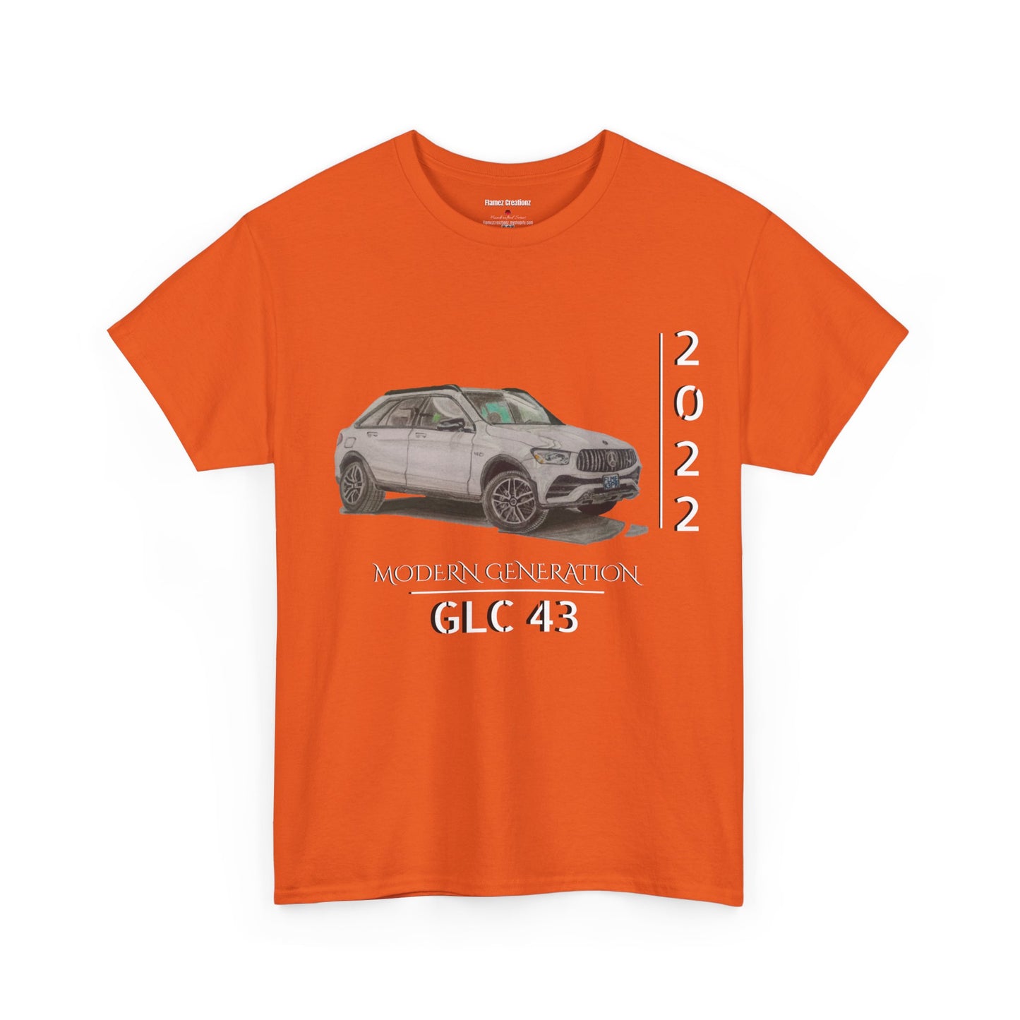 Hand Drawn GLC SUV Unisex Heavy Cotton Tee