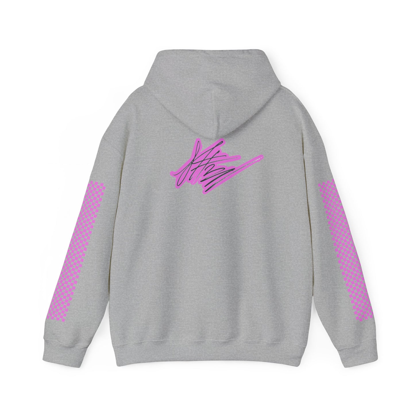Hand Drawn Pink Impreza WRX Unisex Hoodie