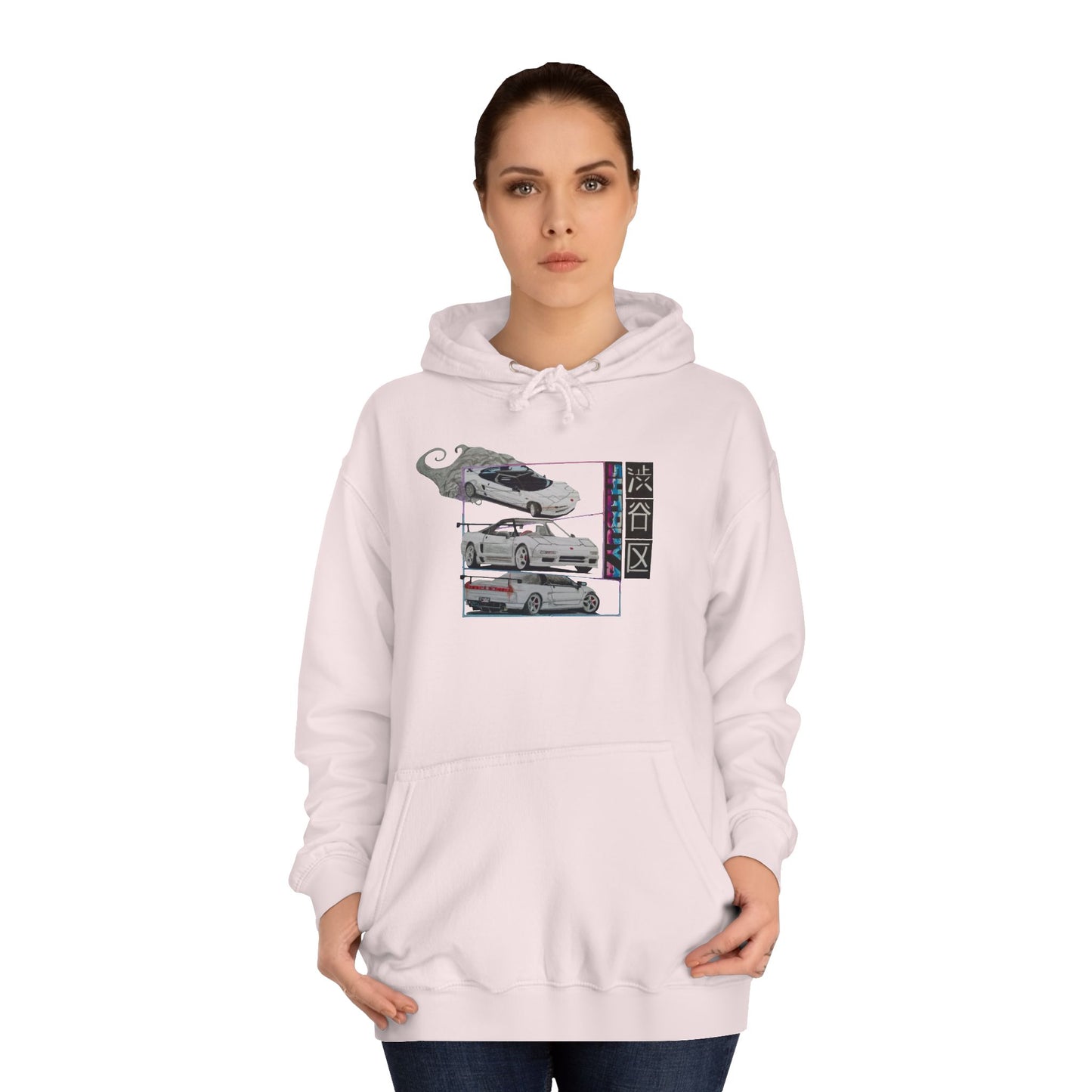 Hand drawn Honda NSX Unisex Hoodie