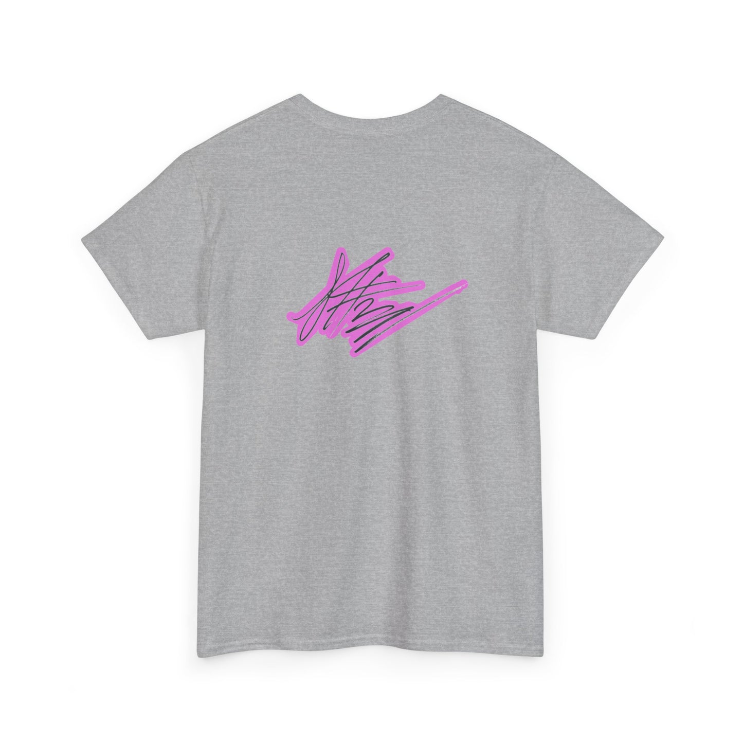 Hand Drawn Pink Impreza WRX Unisex Heavy Cotton Tee