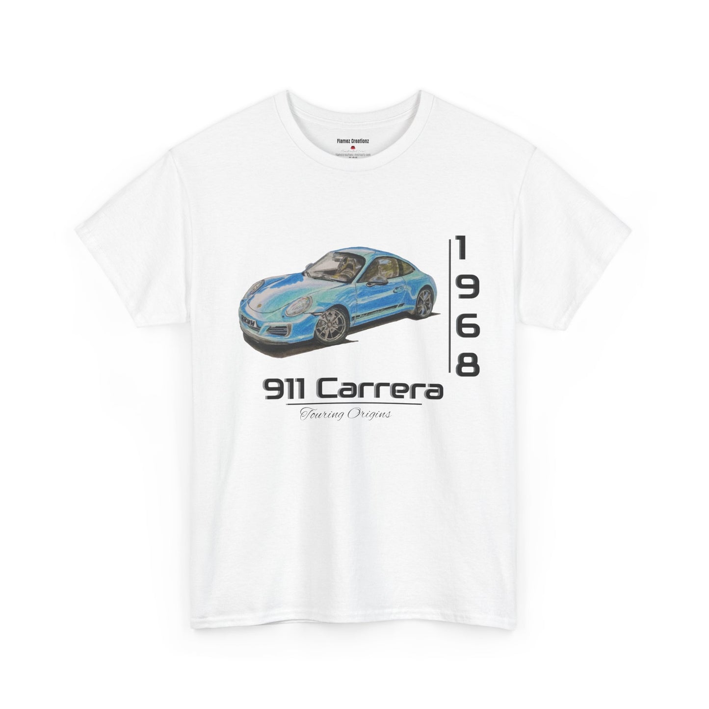 Hand drawn Blue Car Unisex T-shirt
