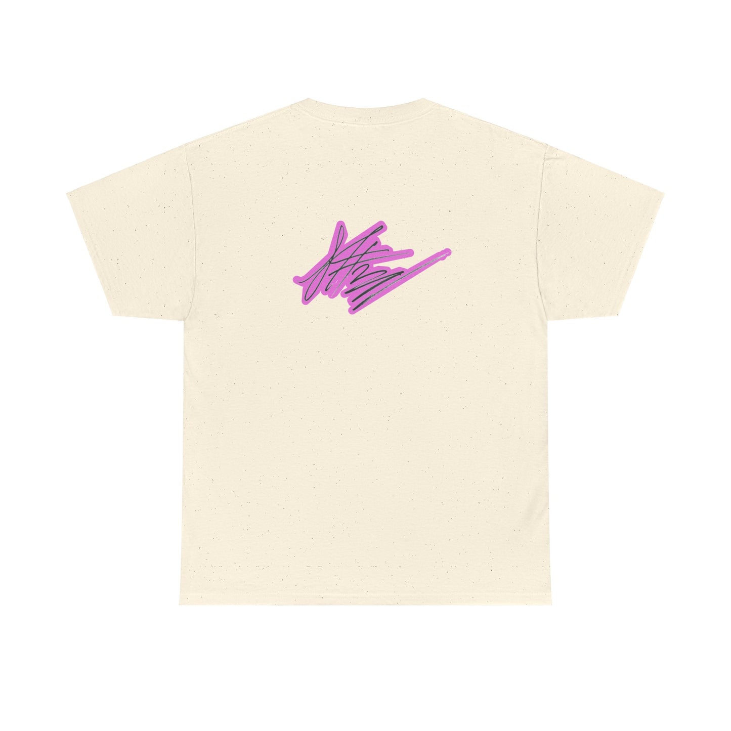 Hand Drawn Pink Impreza WRX Unisex Heavy Cotton Tee