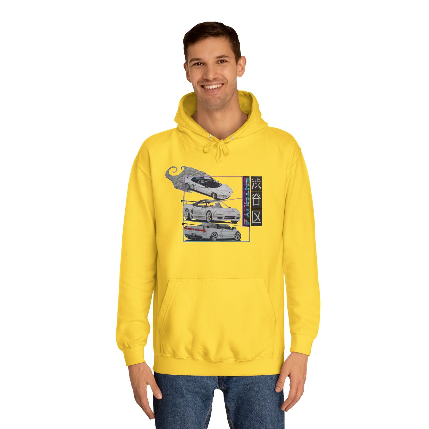 Hand drawn Honda NSX Unisex Hoodie