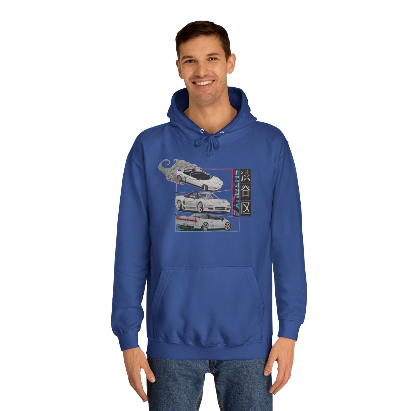 Hand drawn Honda NSX Unisex Hoodie