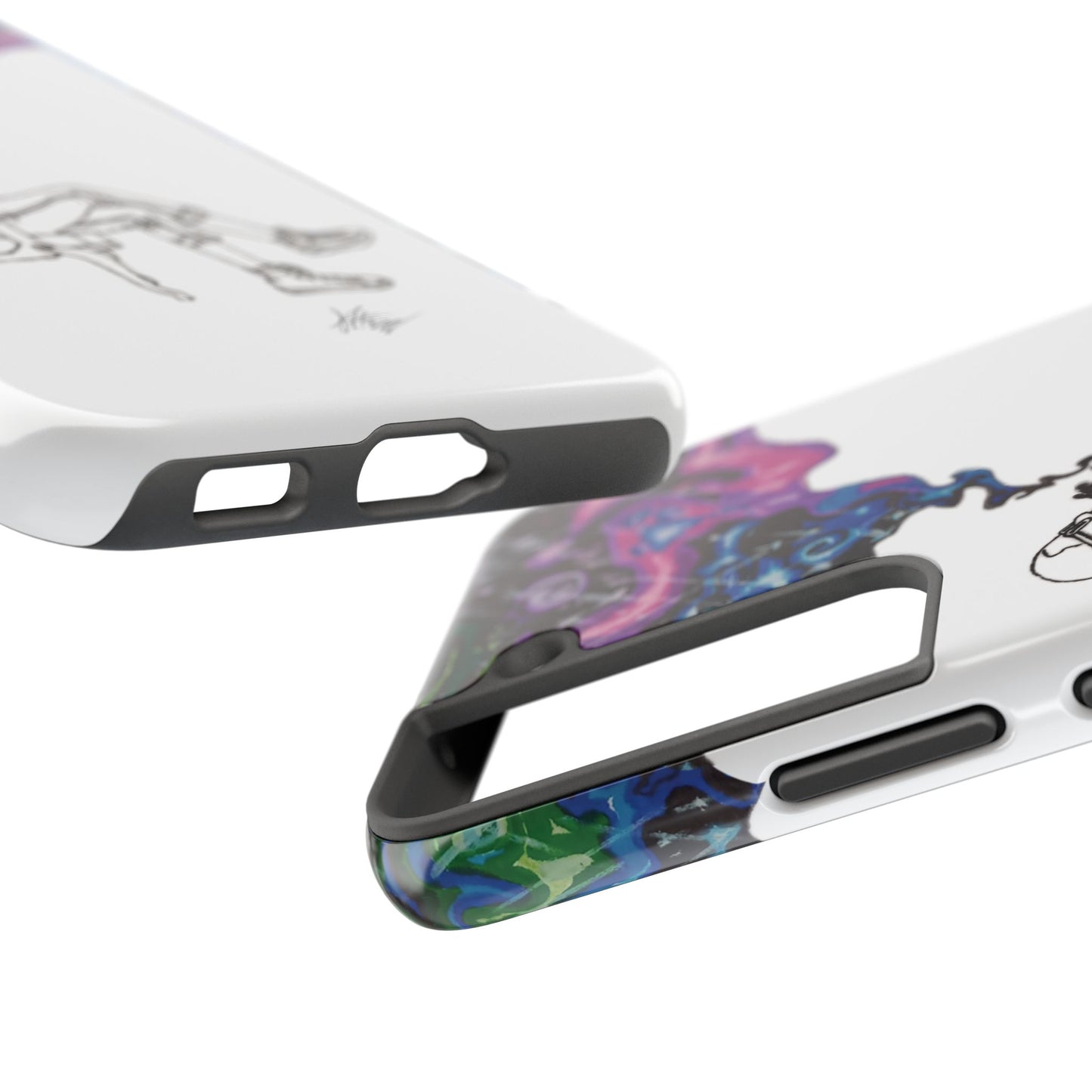 (Black) Herbalist Tough Phone Case