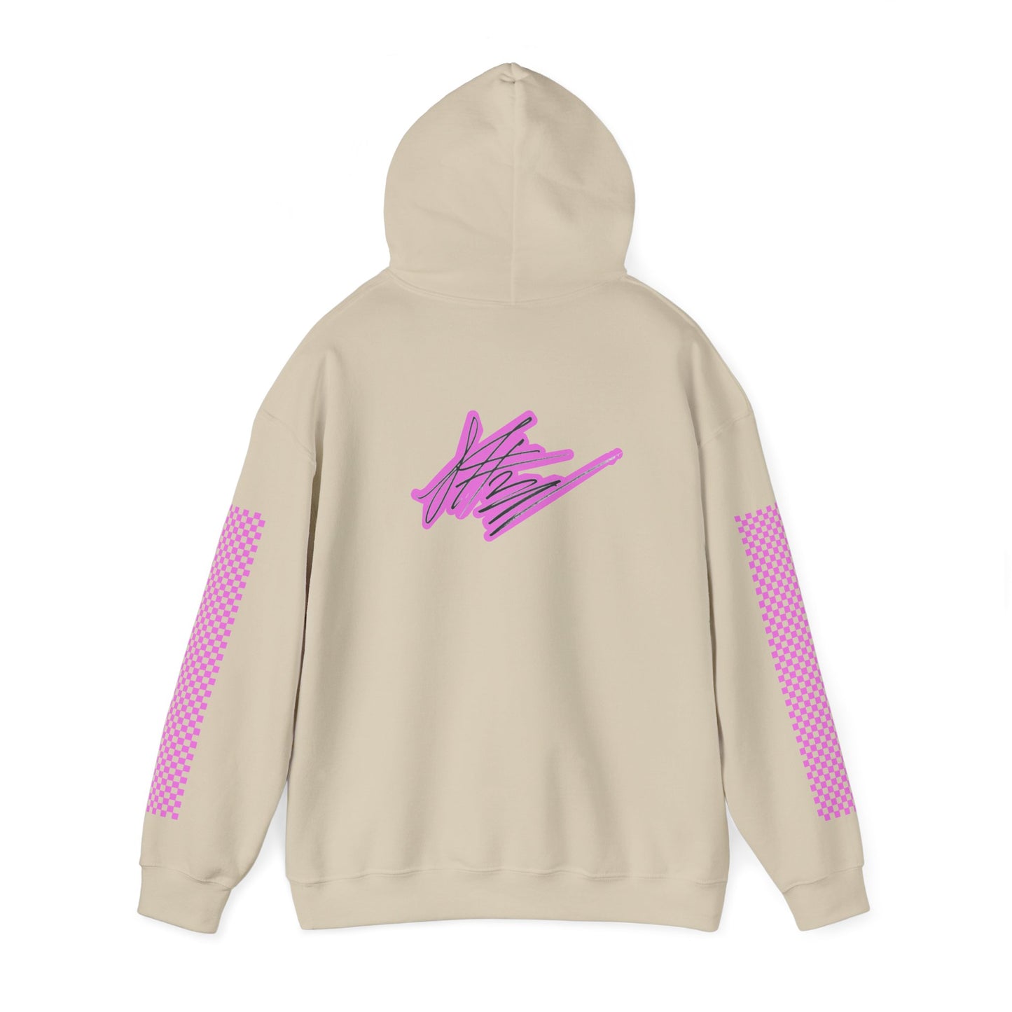 Hand Drawn Pink Impreza WRX Unisex Hoodie