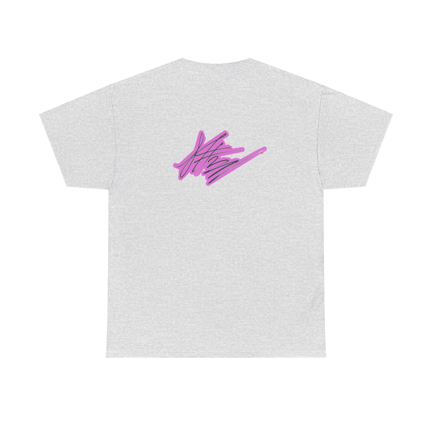 Hand Drawn Pink Impreza WRX Unisex Heavy Cotton Tee
