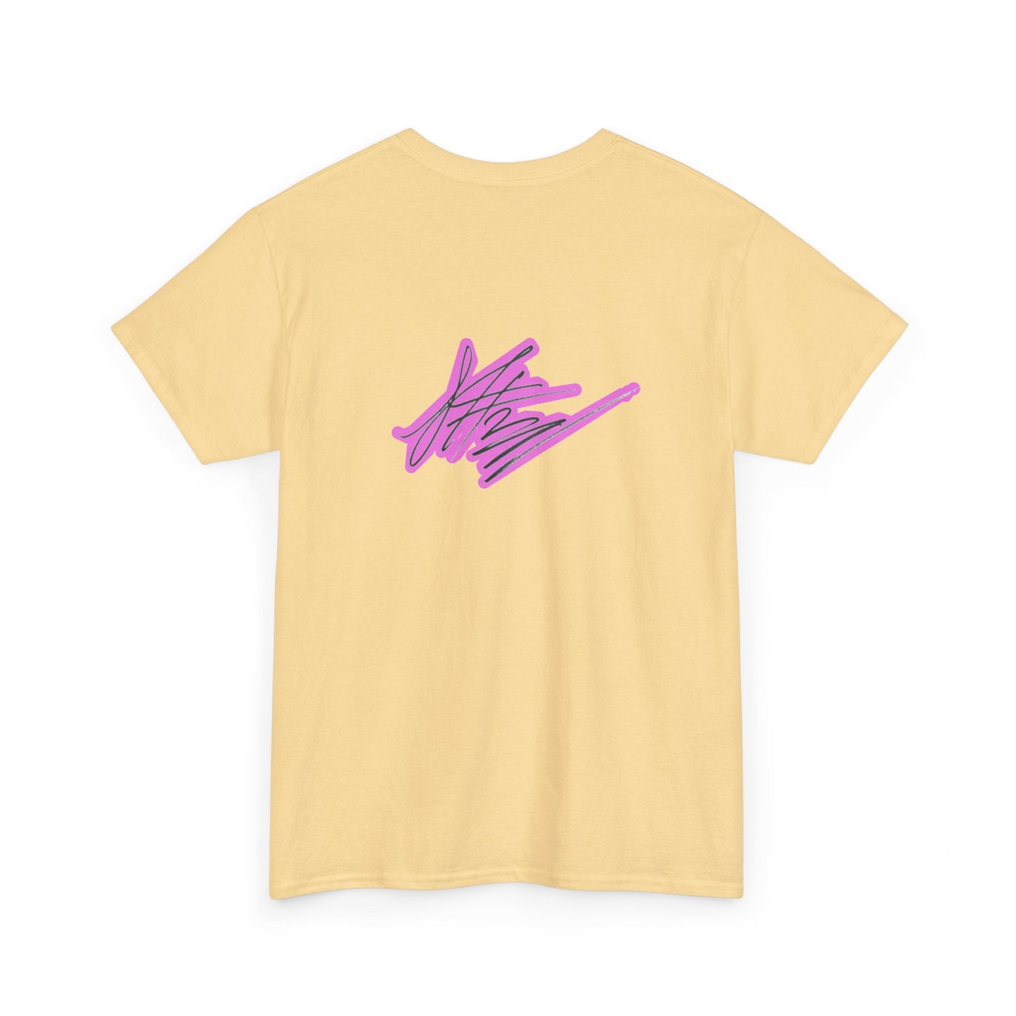 Hand Drawn Pink Impreza WRX Unisex Heavy Cotton Tee