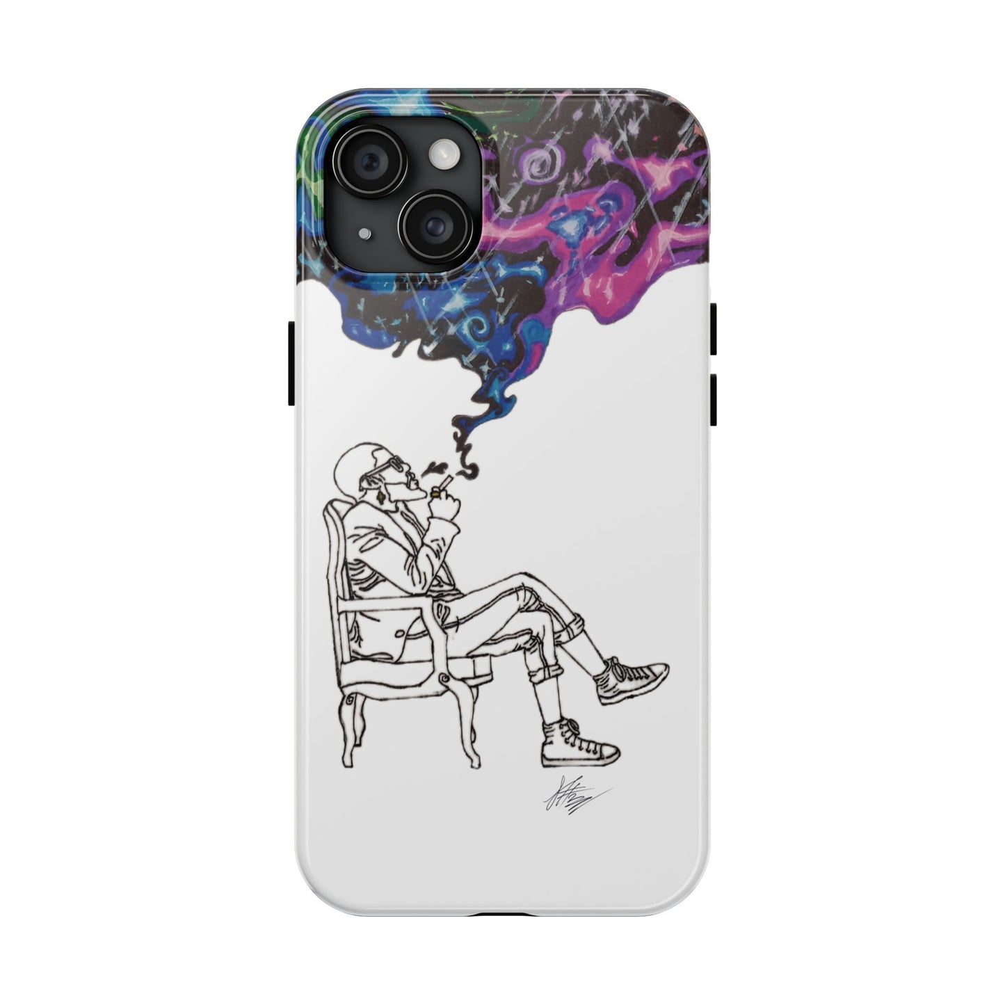 (Black) Herbalist Tough Phone Case