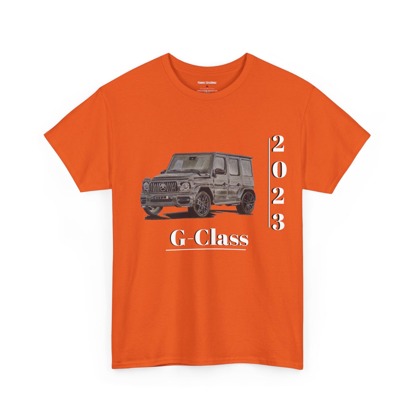 Hand Drawn G-Wagon Unisex Heavy Cotton Tee