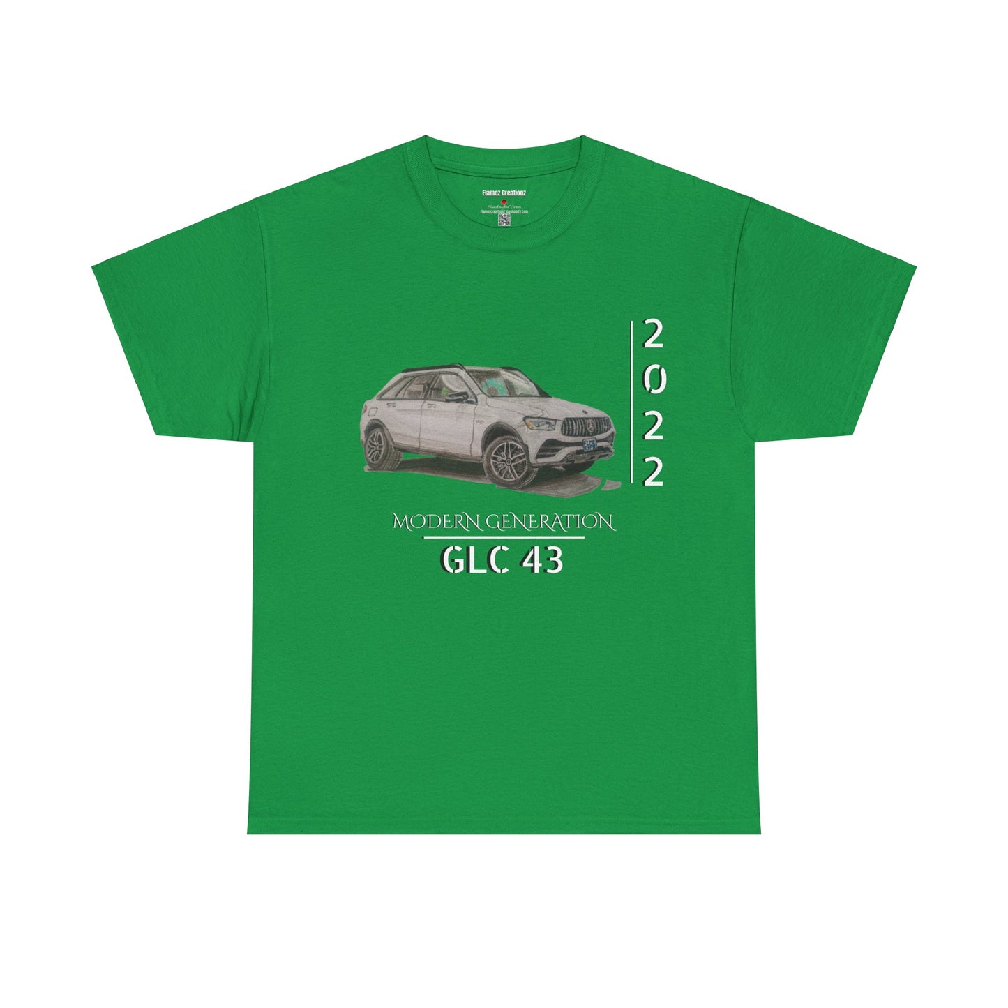 Hand Drawn GLC SUV Unisex Heavy Cotton Tee