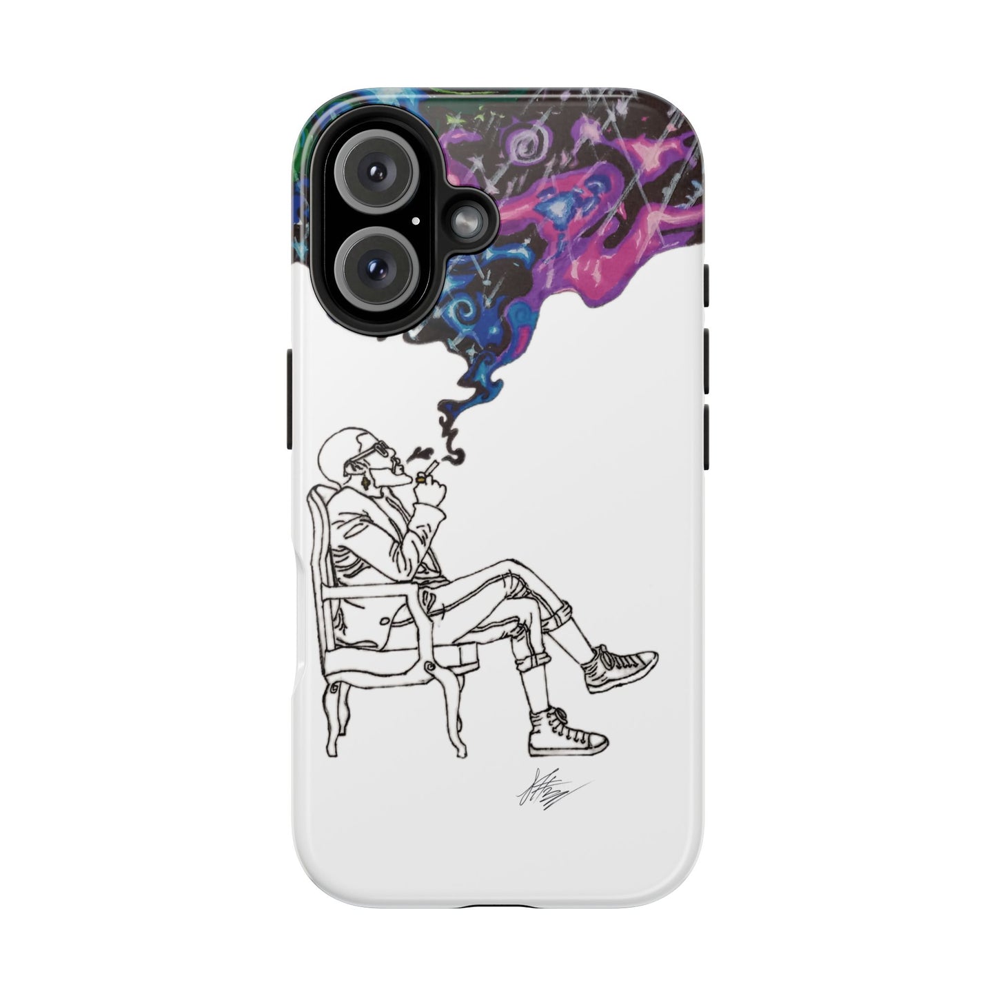 (Pink) Herbalist Tough Phone Case