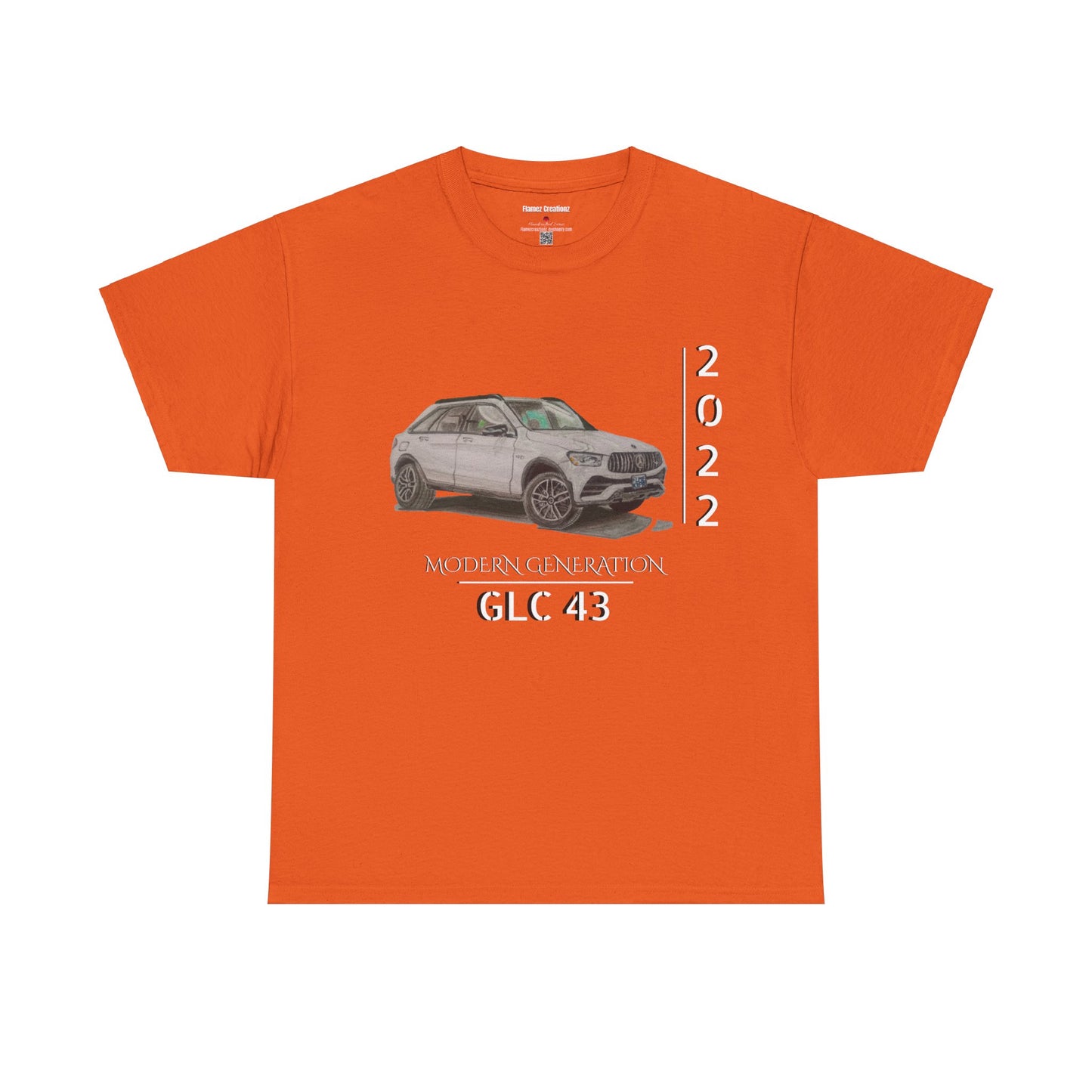 Hand Drawn GLC SUV Unisex Heavy Cotton Tee