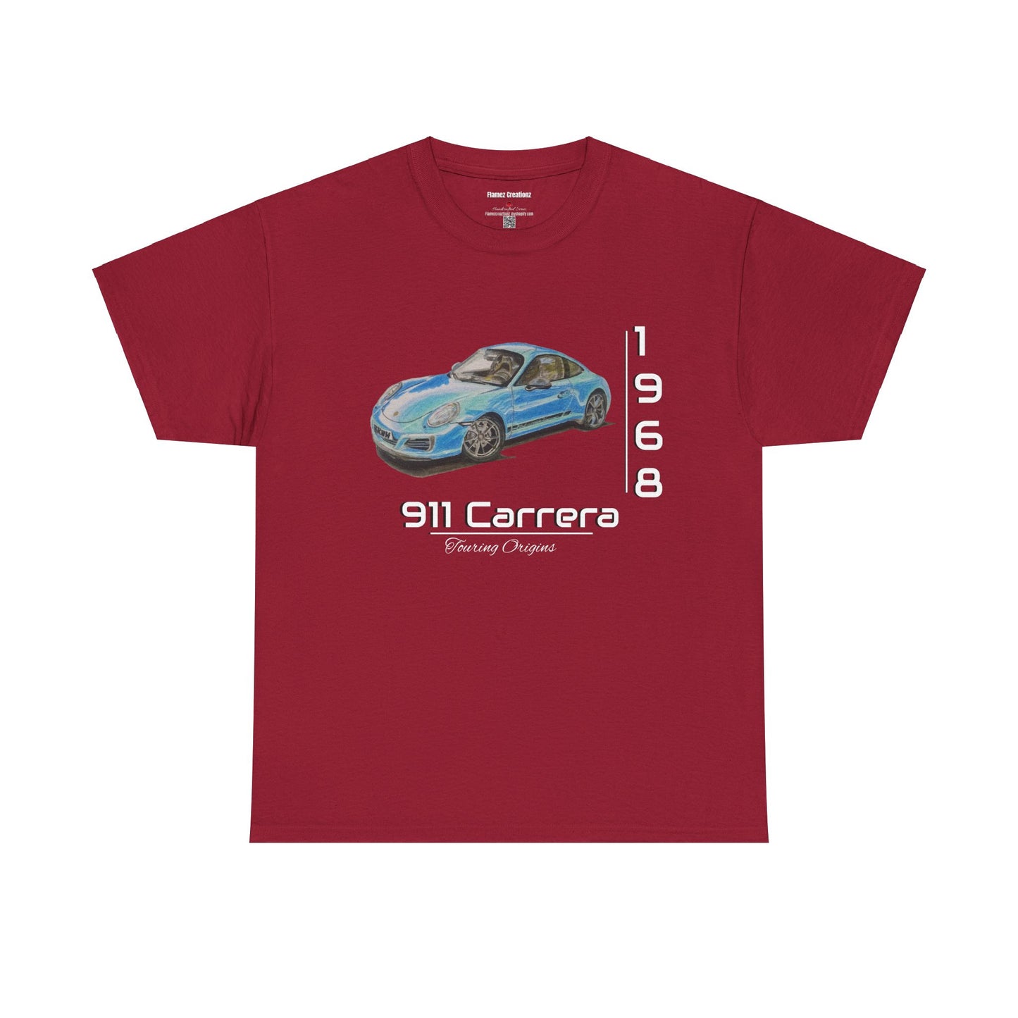 Hand drawn Blue Car Unisex T-shirt