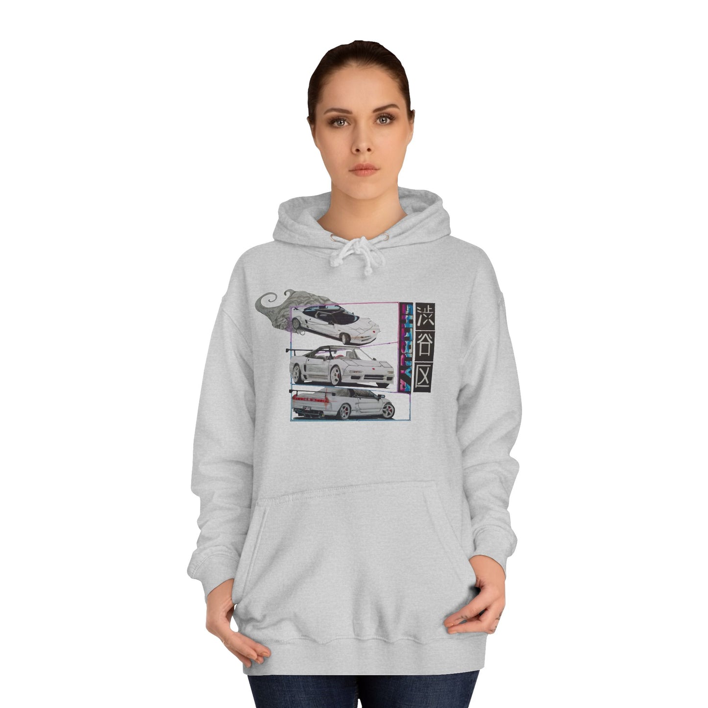 Hand drawn Honda NSX Unisex Hoodie