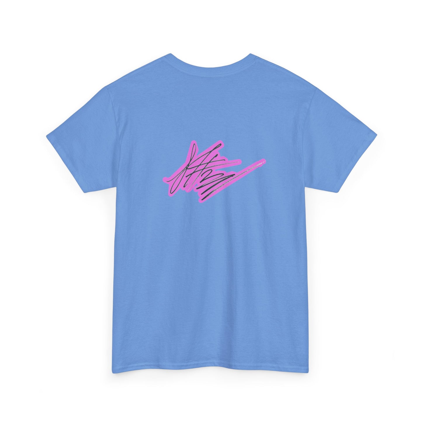 Hand Drawn Pink Impreza WRX Unisex Heavy Cotton Tee