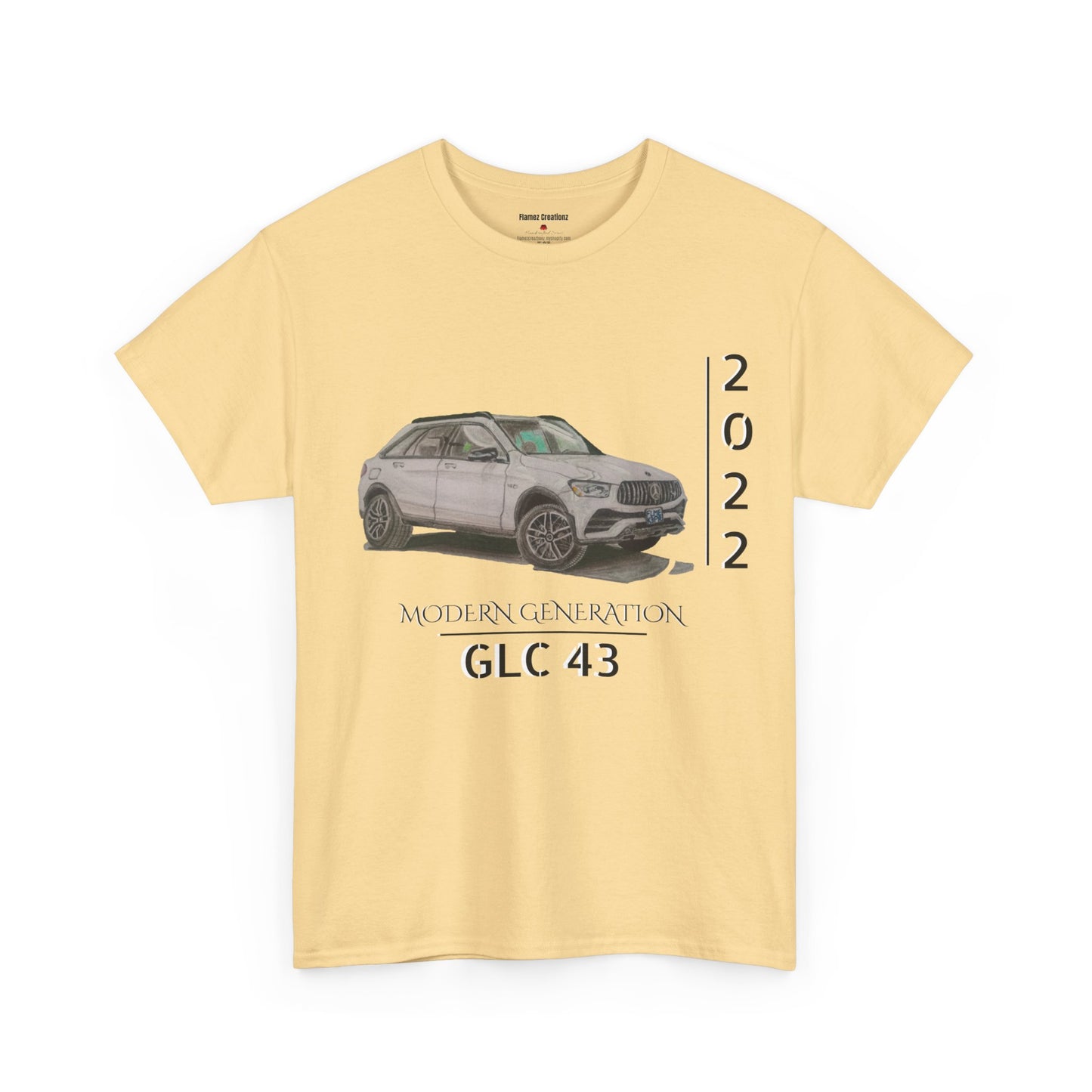 Hand Drawn GLC SUV Unisex Heavy Cotton Tee
