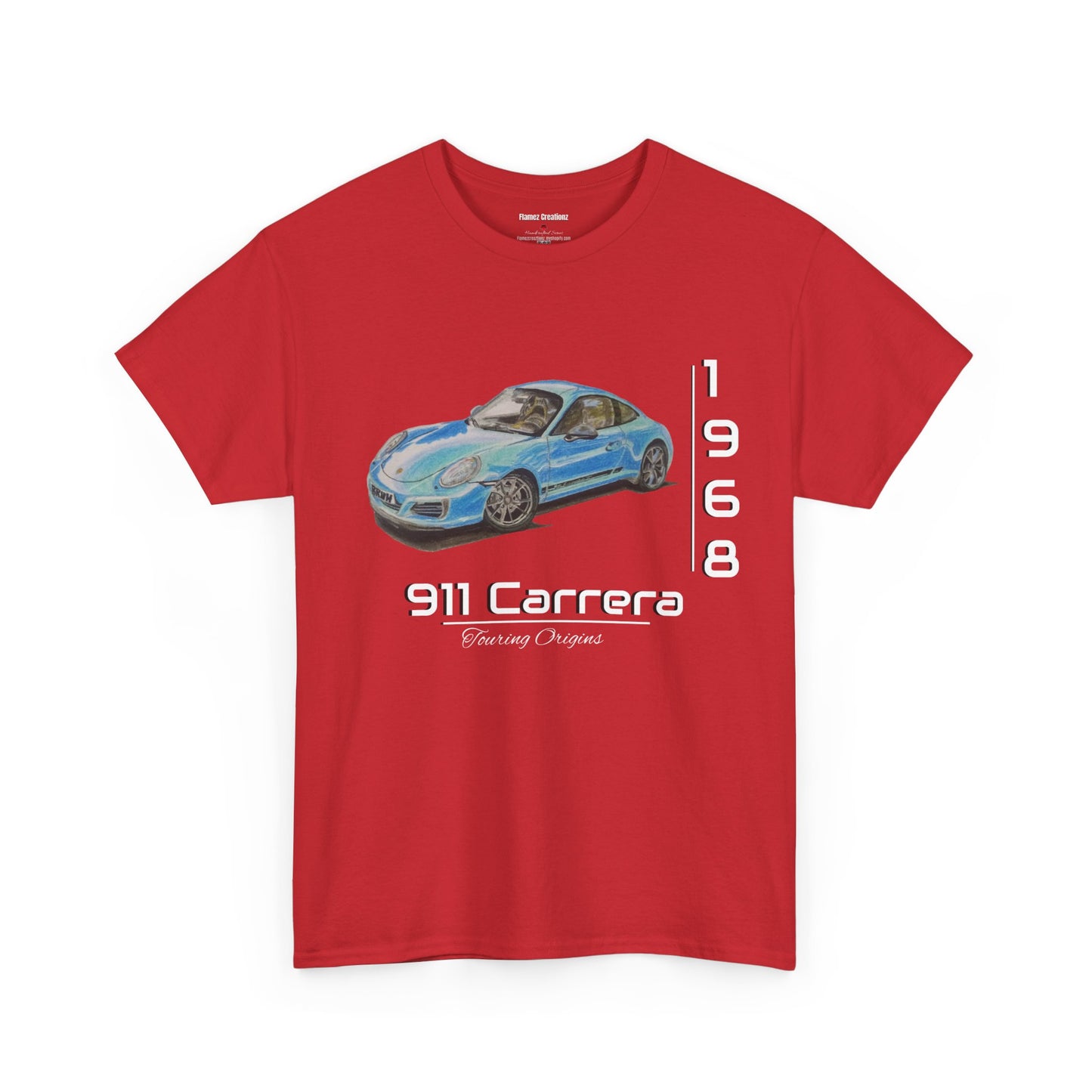 Hand drawn Blue Car Unisex T-shirt