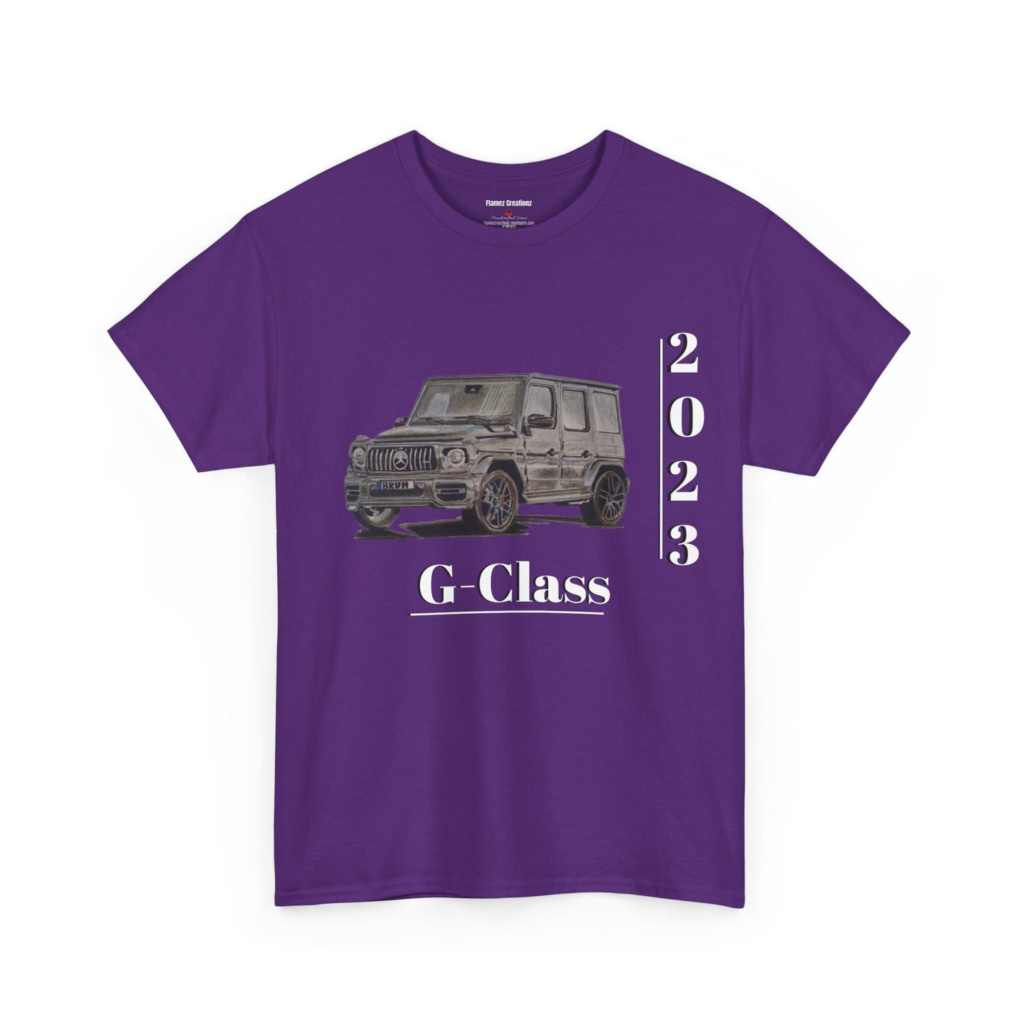 Hand Drawn G-Wagon Unisex Heavy Cotton Tee