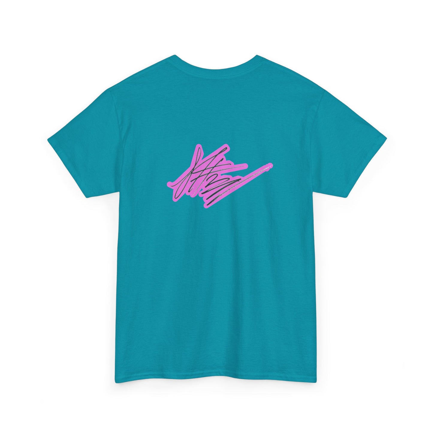 Hand Drawn Pink Impreza WRX Unisex Heavy Cotton Tee