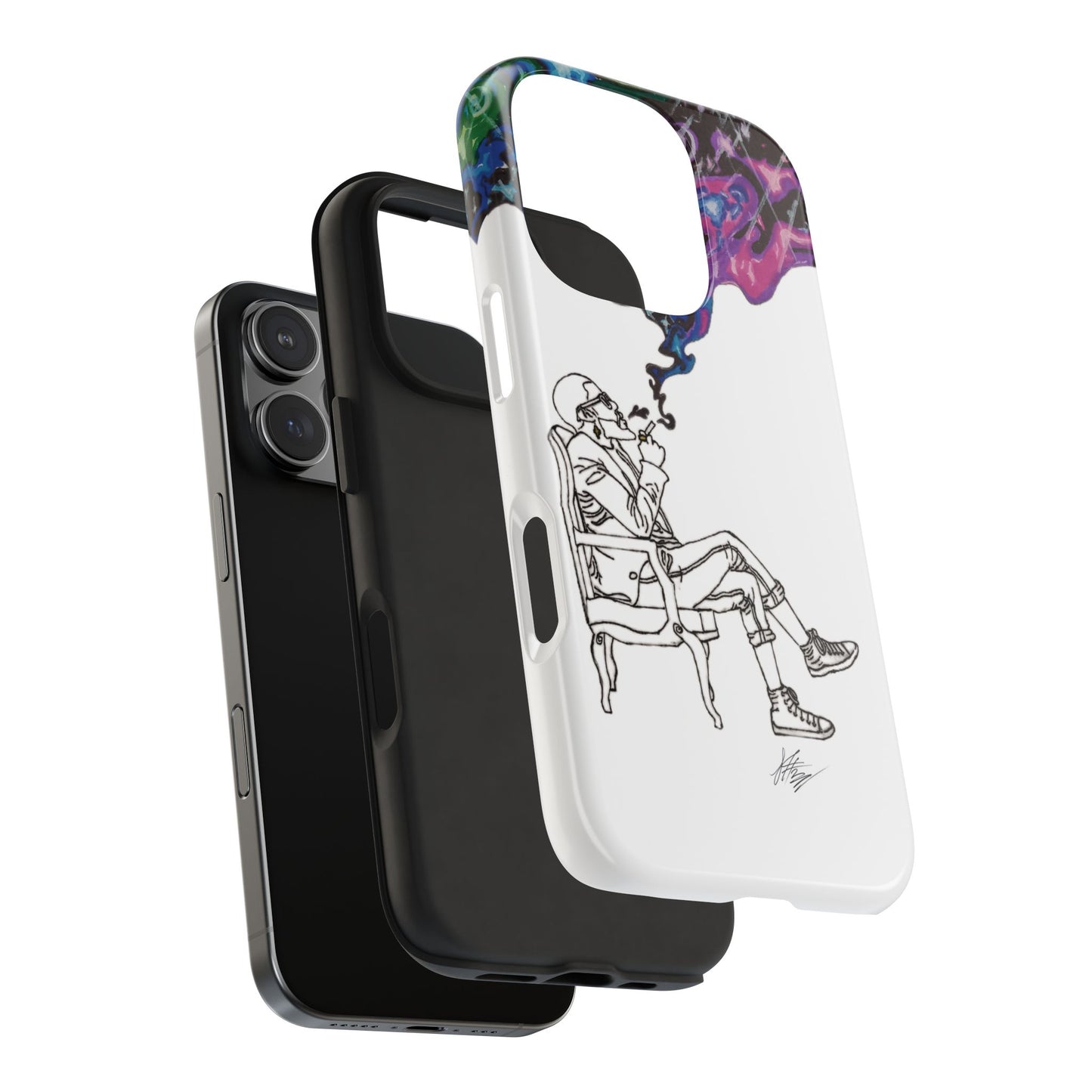 (Light Blue) Herbalist Tough Phone Case