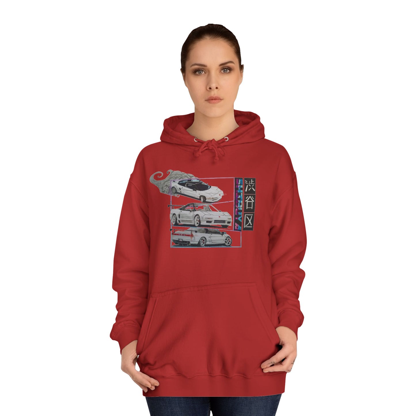 Hand drawn Honda NSX Unisex Hoodie