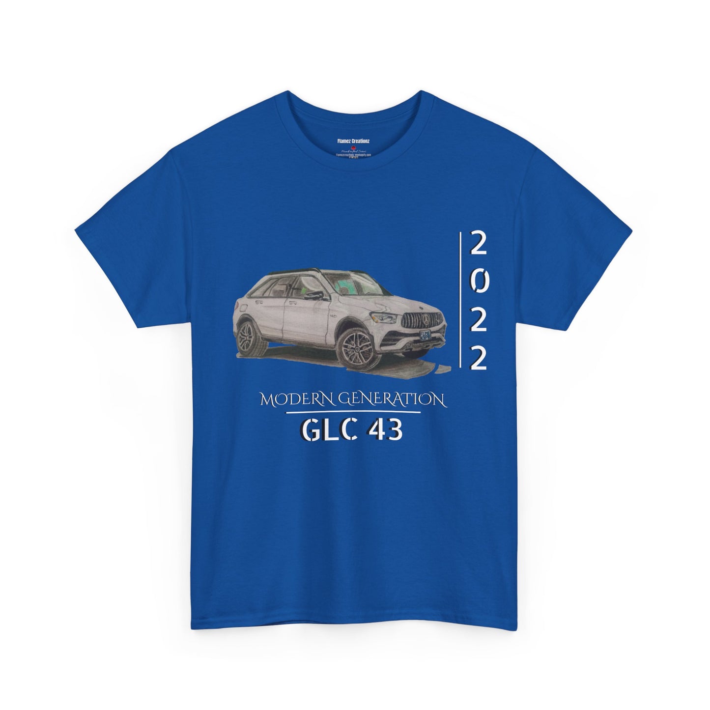 Hand Drawn GLC SUV Unisex Heavy Cotton Tee