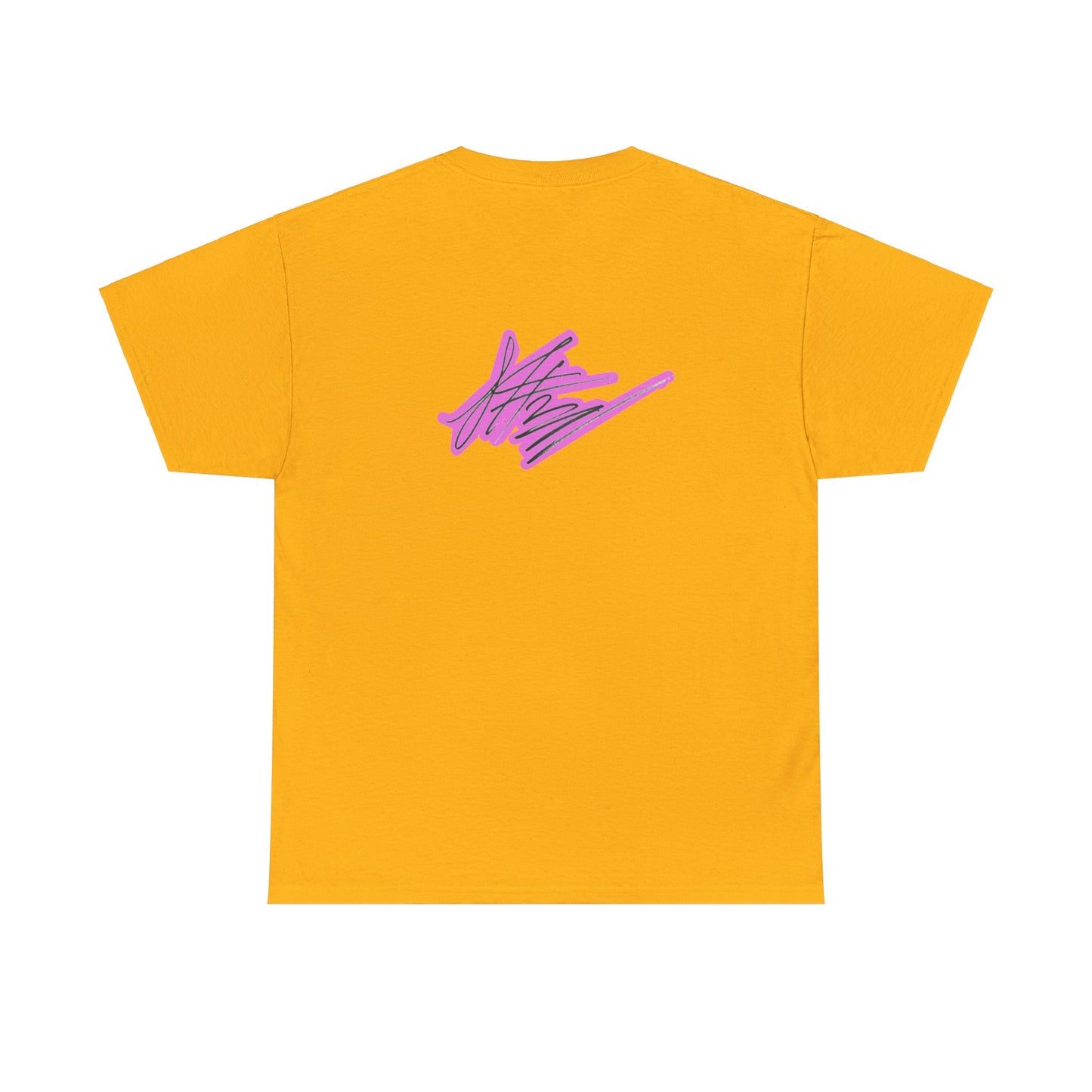 Hand Drawn Pink Impreza WRX Unisex Heavy Cotton Tee