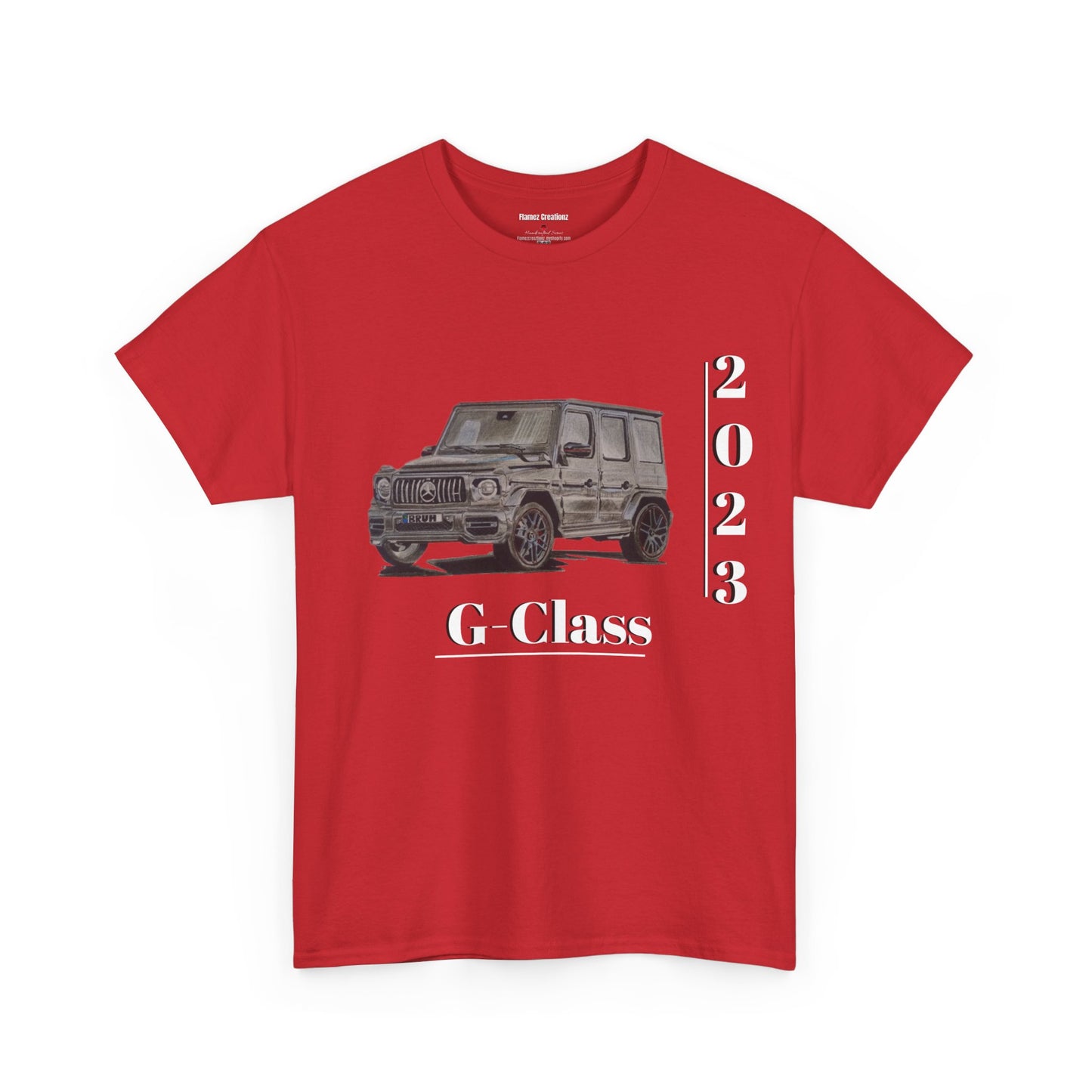 Hand Drawn G-Wagon Unisex Heavy Cotton Tee