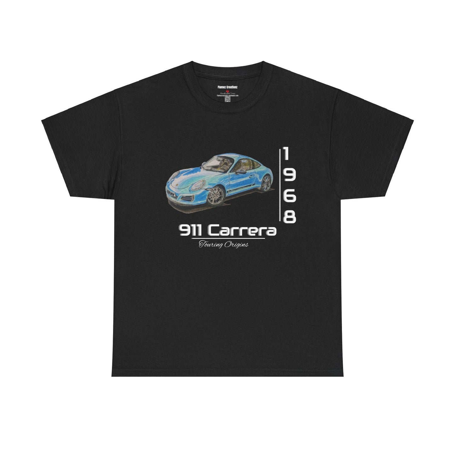 Hand drawn Blue Car Unisex T-shirt