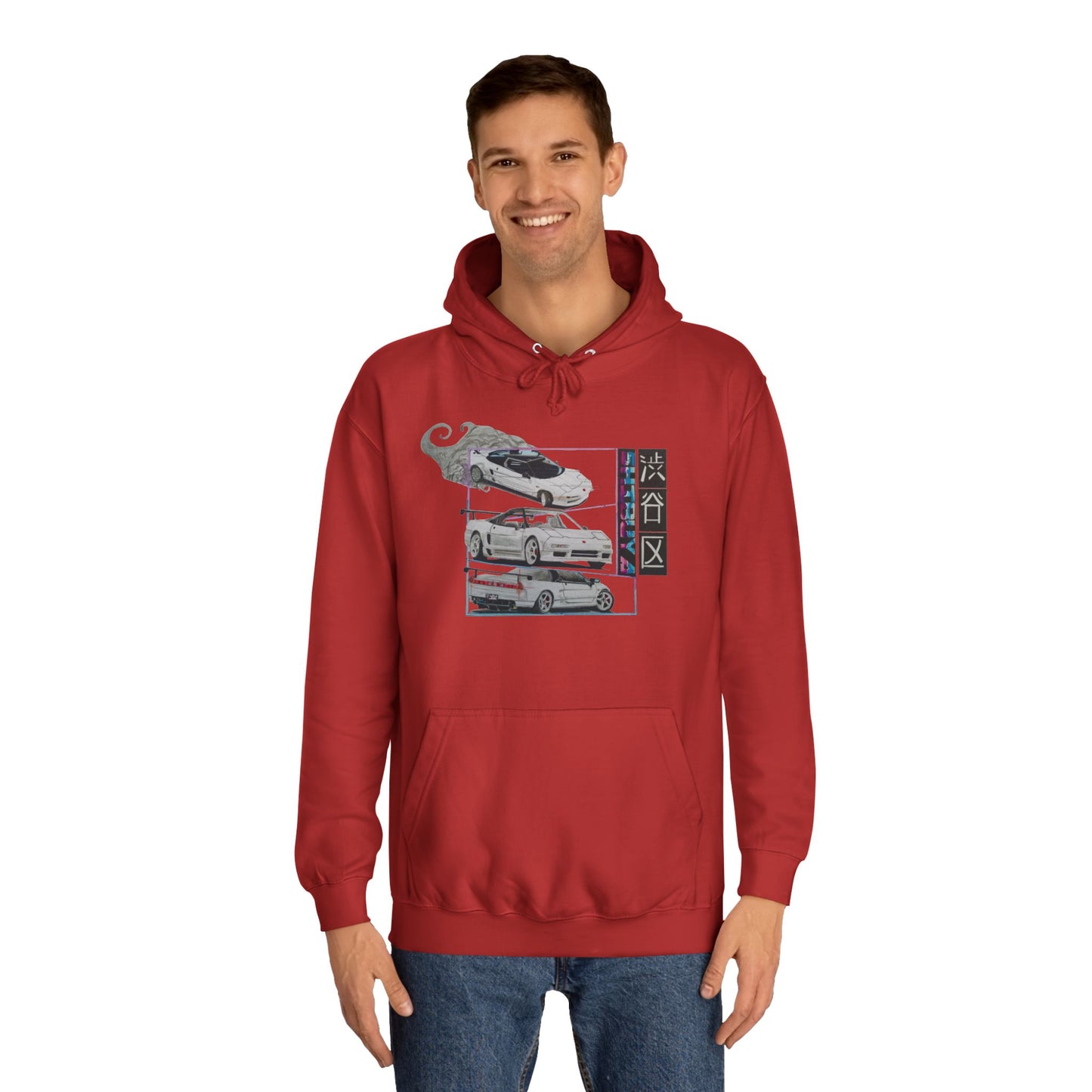 Hand drawn Honda NSX Unisex Hoodie
