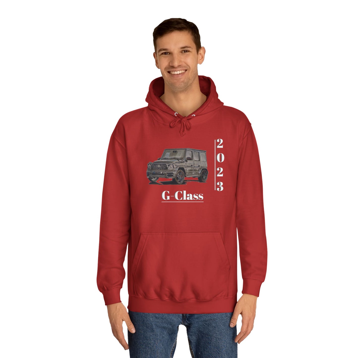 Hand drawn G-Wagon Unisex Hoodie