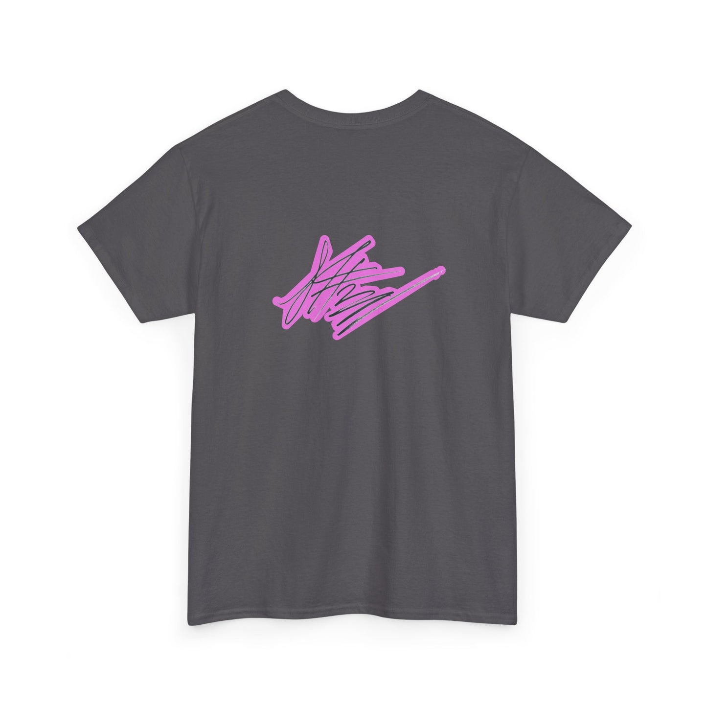 Hand Drawn Pink Impreza WRX Unisex Heavy Cotton Tee