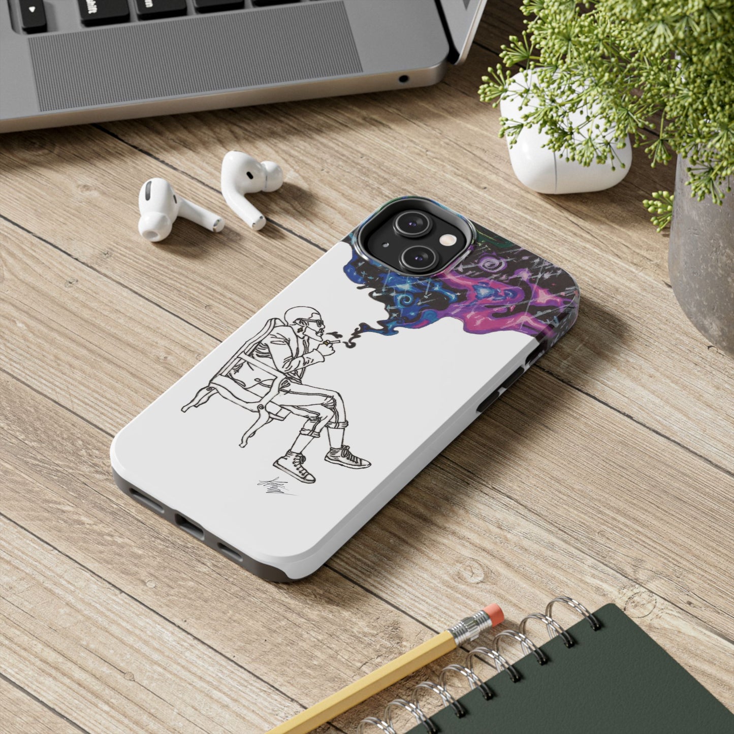(Pink) Herbalist Tough Phone Case